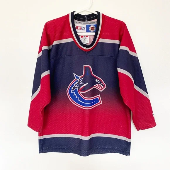 CCM Shirts Tops Ccm Vancouver Canucks Hockey Jersey Poshmark